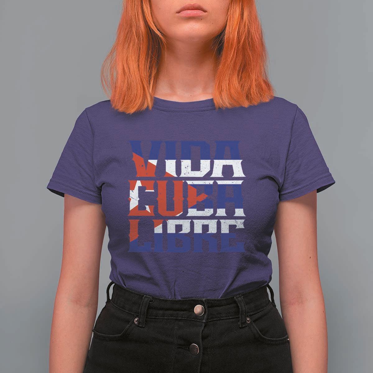 Viva Cuba Libre T Shirt For Women Cuban Freedom Supporter