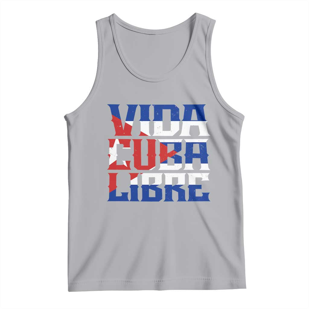 Viva Cuba Libre Tank Top Cuban Freedom Supporter