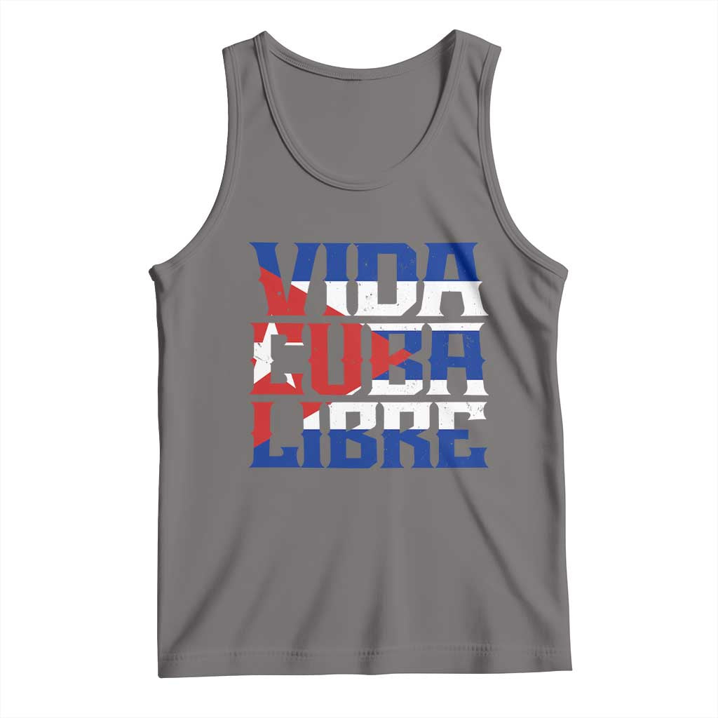 Viva Cuba Libre Tank Top Cuban Freedom Supporter