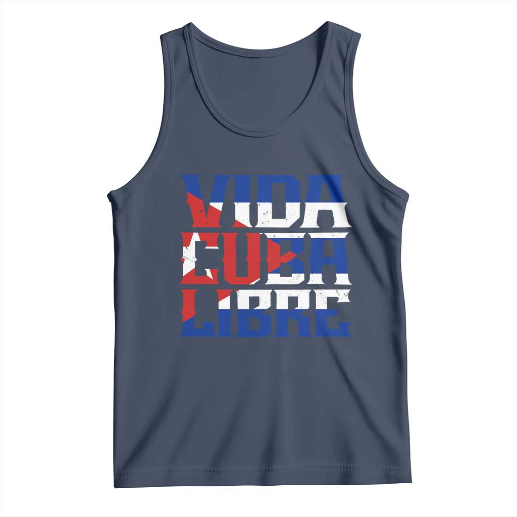 Viva Cuba Libre Tank Top Cuban Freedom Supporter