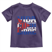 Viva Cuba Libre Toddler T Shirt Cuban Freedom Supporter