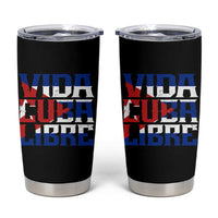 Viva Cuba Libre Tumbler Cup Cuban Freedom Supporter
