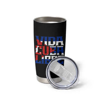 Viva Cuba Libre Tumbler Cup Cuban Freedom Supporter