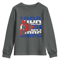 Viva Cuba Libre Youth Sweatshirt Cuban Freedom Supporter