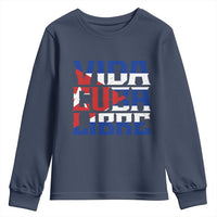 Viva Cuba Libre Youth Sweatshirt Cuban Freedom Supporter
