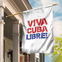 Viva Cuba Libre Garden Flag SOS Cuba Stand With Freedom Movement