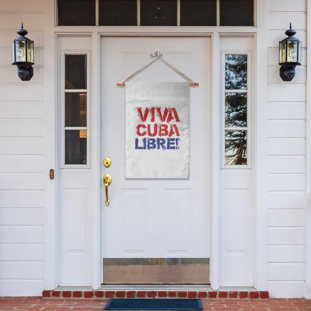 Viva Cuba Libre Garden Flag SOS Cuba Stand With Freedom Movement