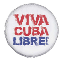 Viva Cuba Libre Spare Tire Cover SOS Cuba Stand With Freedom Movement