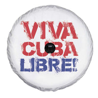 Viva Cuba Libre Spare Tire Cover SOS Cuba Stand With Freedom Movement
