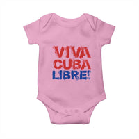 Viva Cuba Libre Baby Onesie SOS Cuba Stand With Freedom Movement