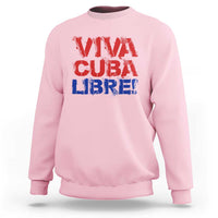 Viva Cuba Libre Sweatshirt SOS Cuba Stand With Freedom Movement