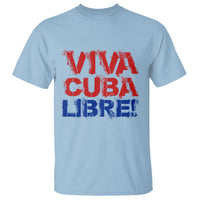 Viva Cuba Libre T Shirt SOS Cuba Stand With Freedom Movement