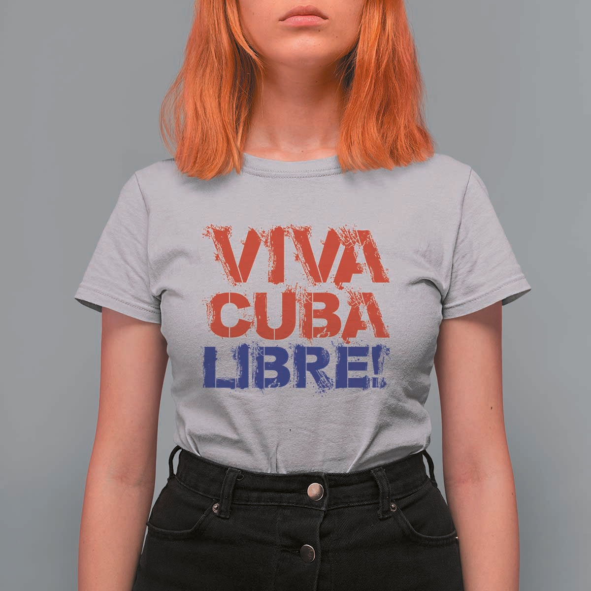 Viva Cuba Libre T Shirt For Women SOS Cuba Stand With Freedom Movement