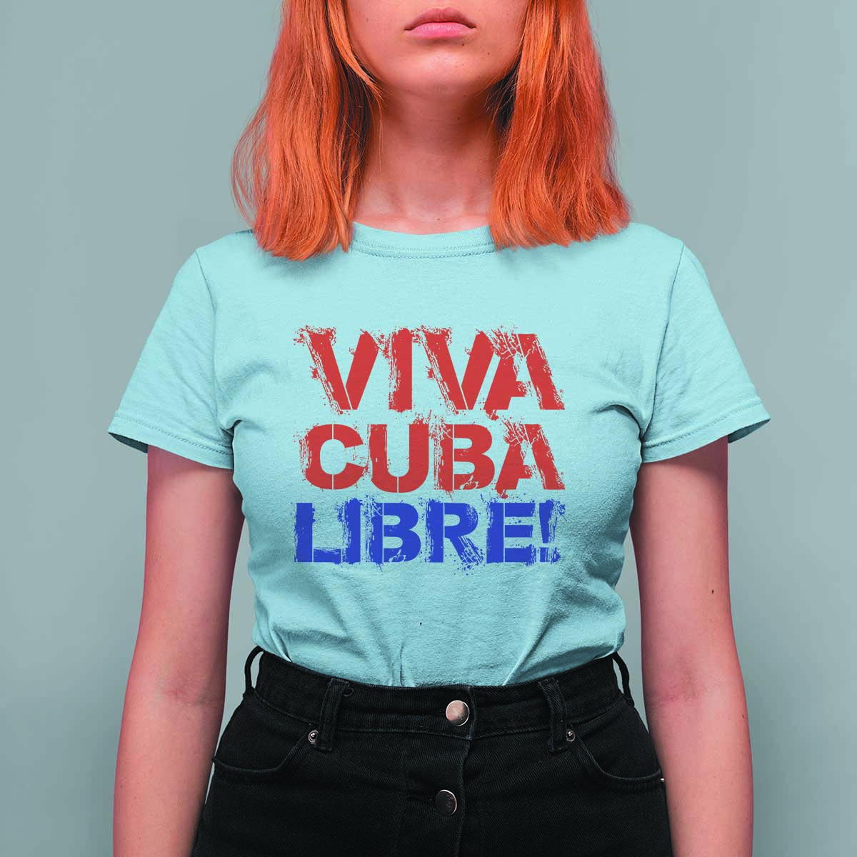 Viva Cuba Libre T Shirt For Women SOS Cuba Stand With Freedom Movement