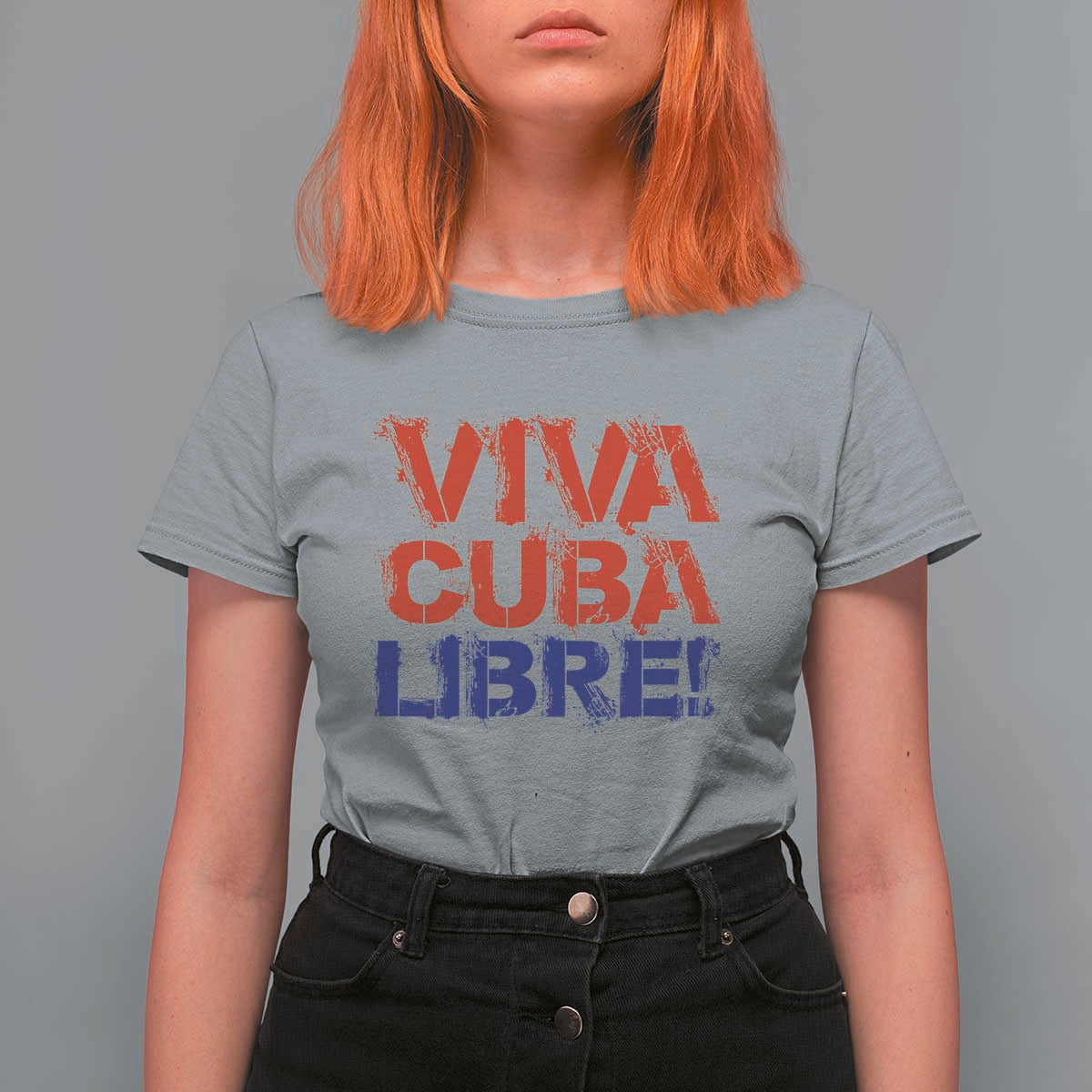 Viva Cuba Libre T Shirt For Women SOS Cuba Stand With Freedom Movement