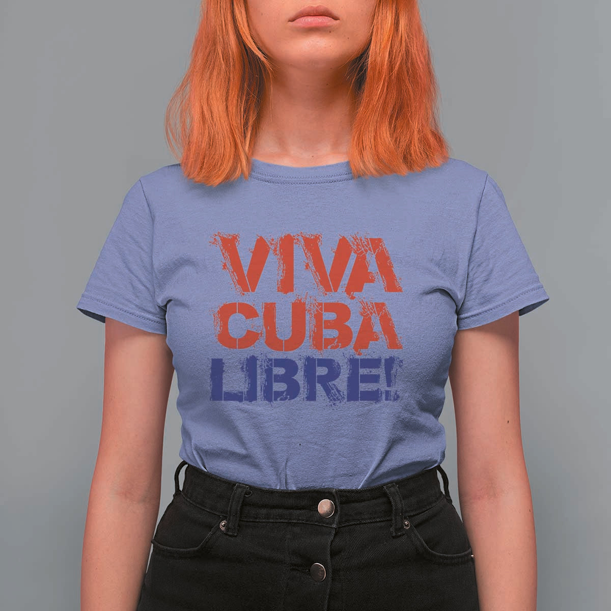 Viva Cuba Libre T Shirt For Women SOS Cuba Stand With Freedom Movement