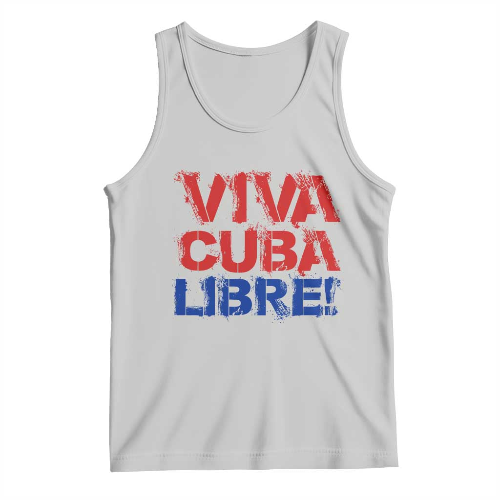 Viva Cuba Libre Tank Top SOS Cuba Stand With Freedom Movement