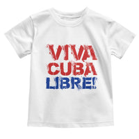 Viva Cuba Libre Toddler T Shirt SOS Cuba Stand With Freedom Movement