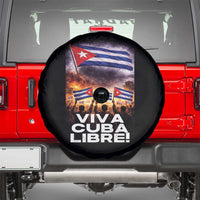 Viva Cuba Libre Spare Tire Cover Cuban Freedom Protest