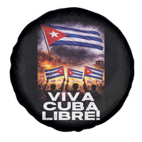 Viva Cuba Libre Spare Tire Cover Cuban Freedom Protest