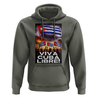 Viva Cuba Libre Hoodie Cuban Freedom Protest