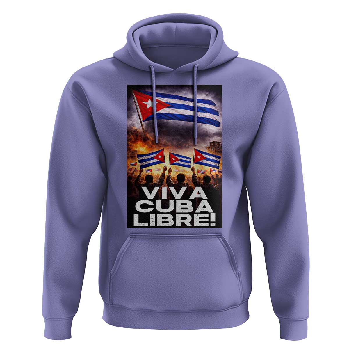 Viva Cuba Libre Hoodie Cuban Freedom Protest