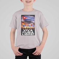 Viva Cuba Libre T Shirt For Kid Cuban Freedom Protest