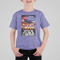 Viva Cuba Libre T Shirt For Kid Cuban Freedom Protest