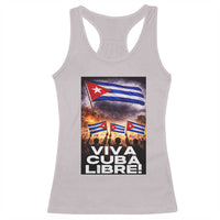 Viva Cuba Libre Racerback Tank Top Cuban Freedom Protest