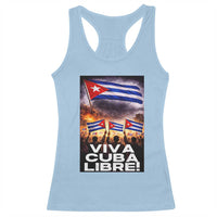 Viva Cuba Libre Racerback Tank Top Cuban Freedom Protest
