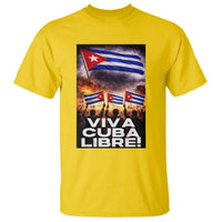 Viva Cuba Libre T Shirt Cuban Freedom Protest