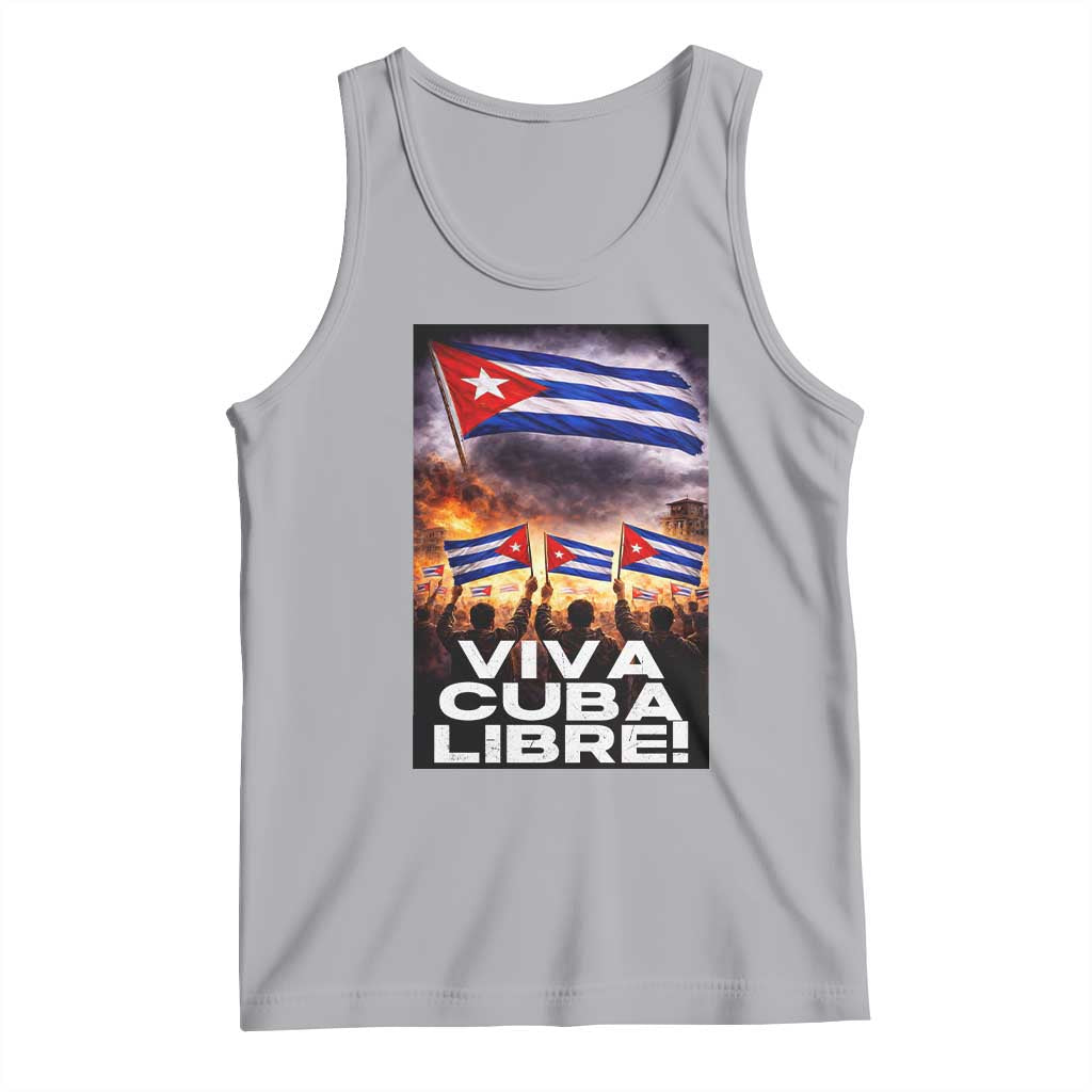 Viva Cuba Libre Tank Top Cuban Freedom Protest