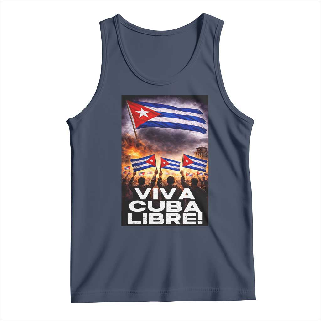 Viva Cuba Libre Tank Top Cuban Freedom Protest