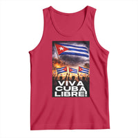 Viva Cuba Libre Tank Top Cuban Freedom Protest