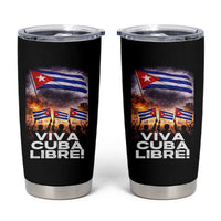 Viva Cuba Libre Tumbler Cup Cuban Freedom Protest