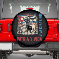 Cuban American Pride Spare Tire Cover Viva Cuba Libre Supporter