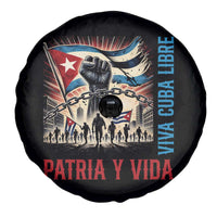 Cuban American Pride Spare Tire Cover Viva Cuba Libre Supporter