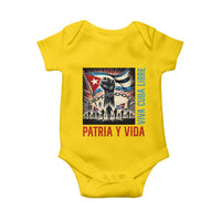 Cuban American Pride Baby Onesie Viva Cuba Libre Supporter