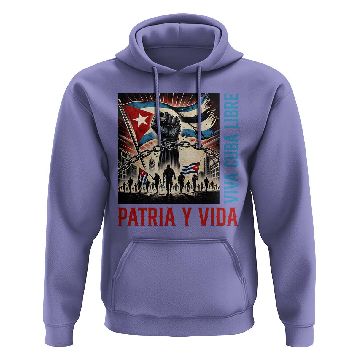 Cuban American Pride Hoodie Viva Cuba Libre Supporter