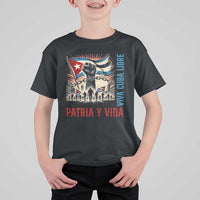 Cuban American Pride T Shirt For Kid Viva Cuba Libre Supporter
