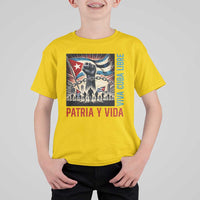 Cuban American Pride T Shirt For Kid Viva Cuba Libre Supporter