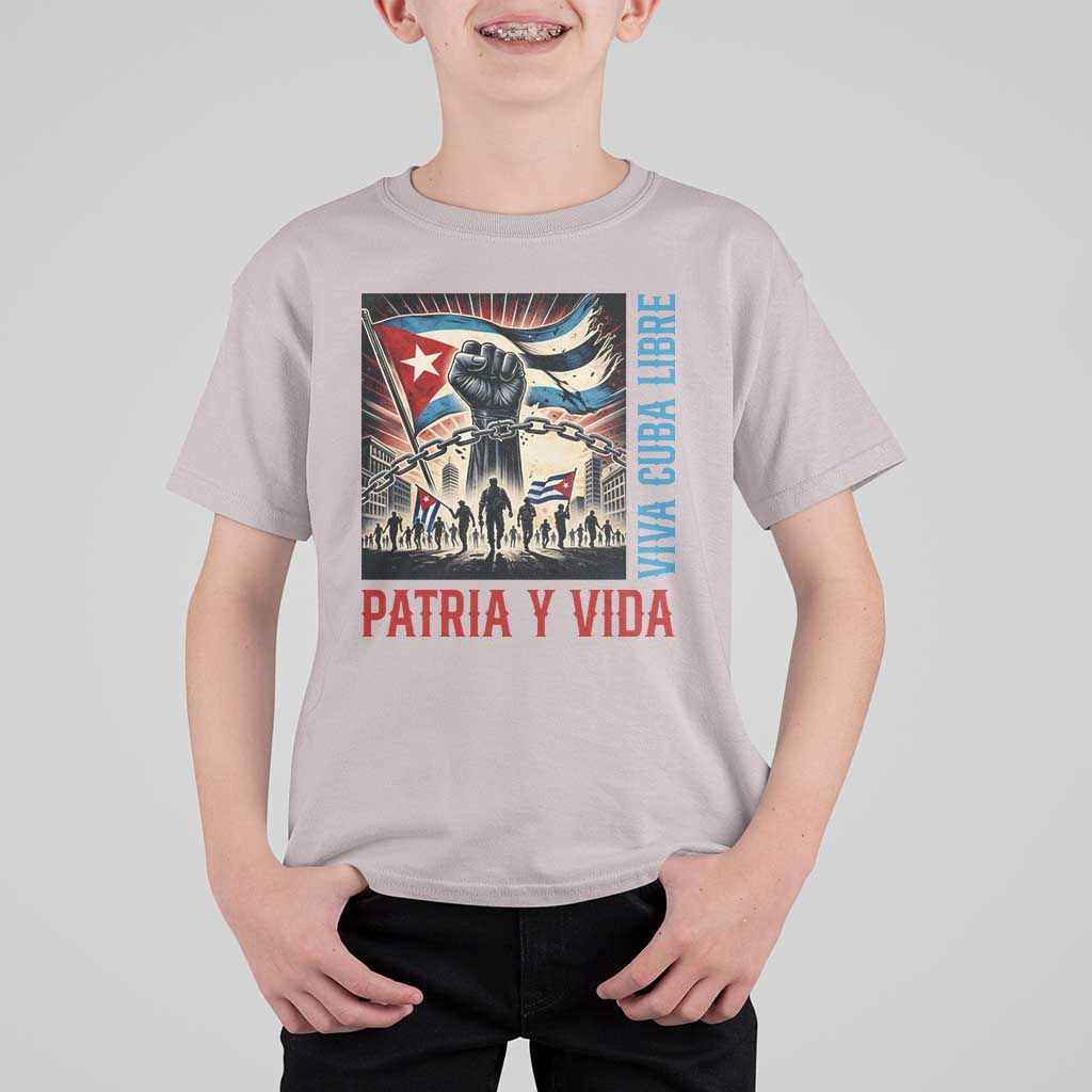 Cuban American Pride T Shirt For Kid Viva Cuba Libre Supporter