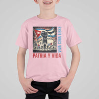 Cuban American Pride T Shirt For Kid Viva Cuba Libre Supporter