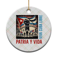 Cuban American Pride Ceramic Ornament Viva Cuba Libre Supporter