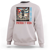 Cuban American Pride Sweatshirt Viva Cuba Libre Supporter