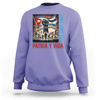 Cuban American Pride Sweatshirt Viva Cuba Libre Supporter