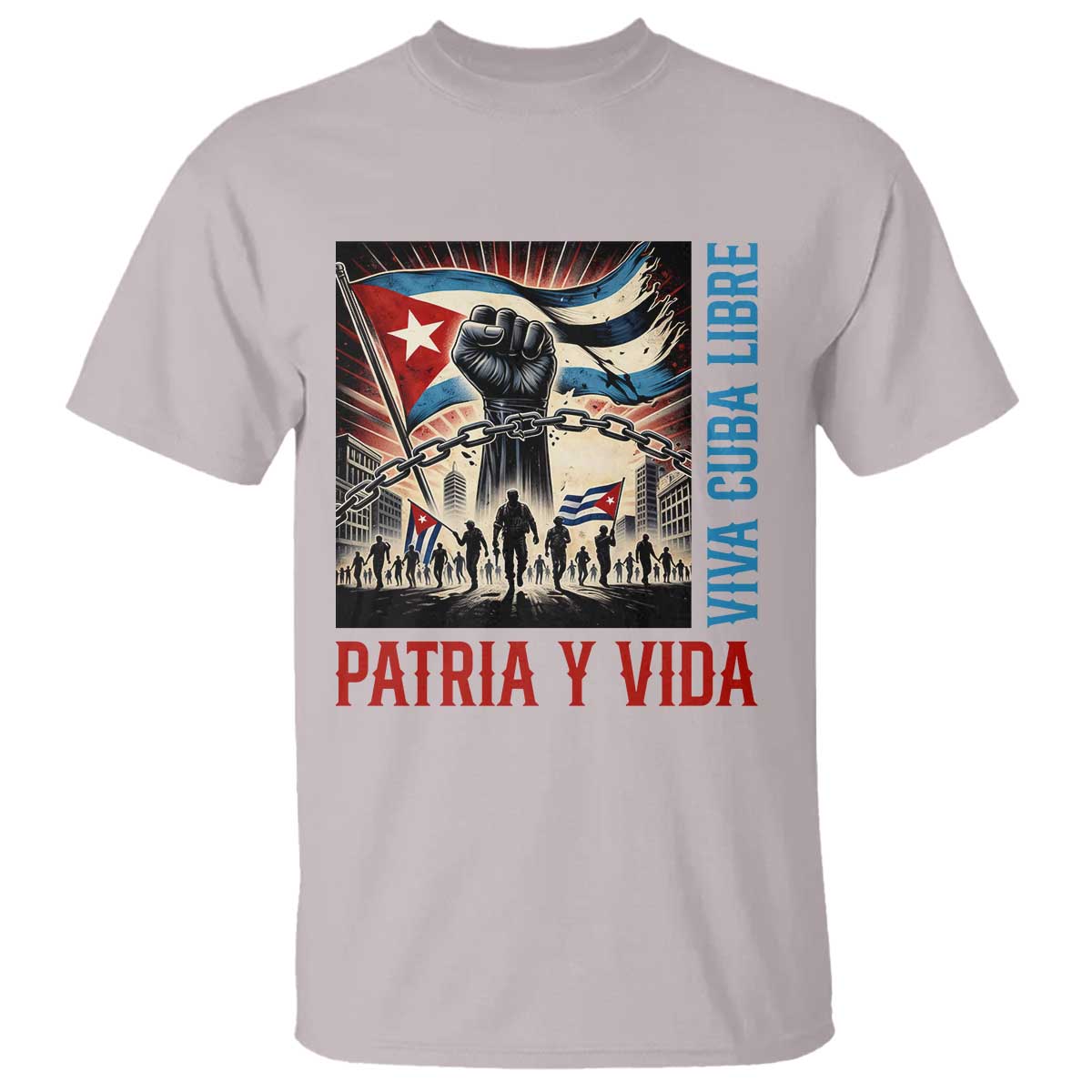 Cuban American Pride T Shirt Viva Cuba Libre Supporter
