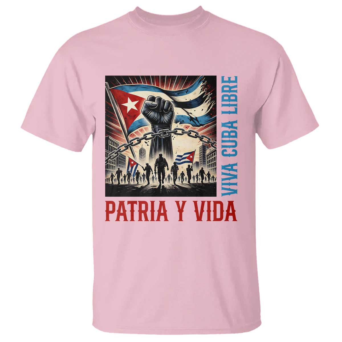 Cuban American Pride T Shirt Viva Cuba Libre Supporter