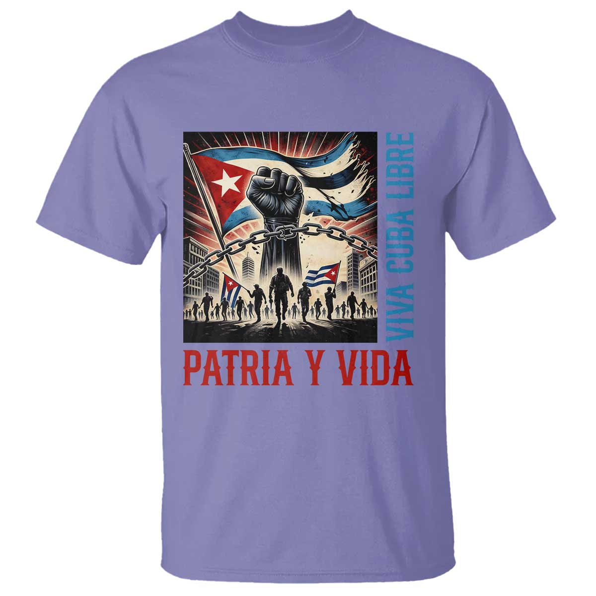 Cuban American Pride T Shirt Viva Cuba Libre Supporter