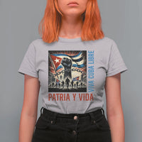 Cuban American Pride T Shirt For Women Viva Cuba Libre Supporter